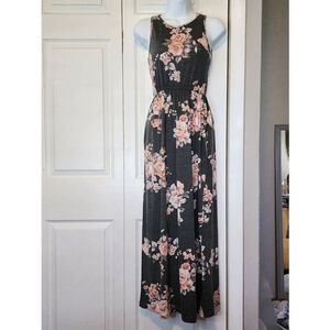 COPY - Gray Floral Dress